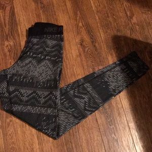 Nike pro running pants